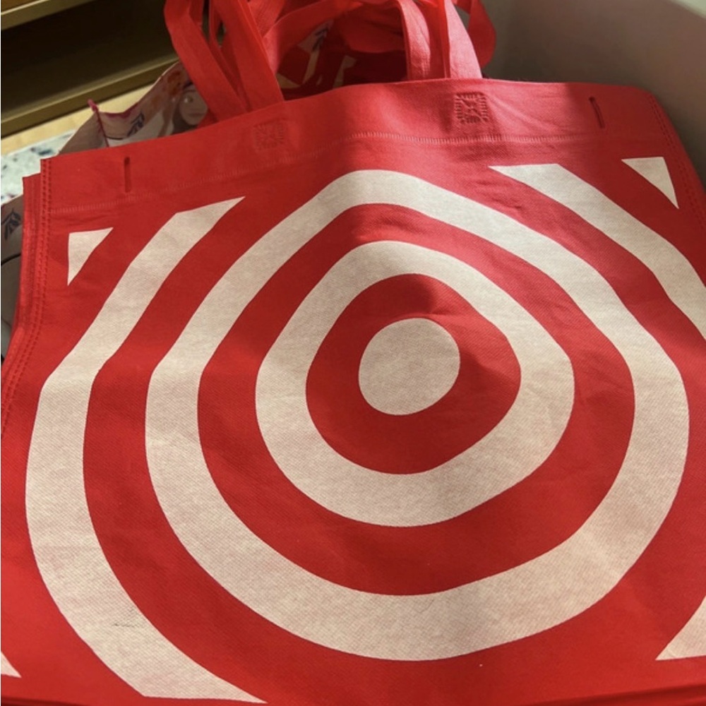 5 Pack Target Reusable m Tote Bags 15"x17" Shopping Grocery Shoulder Bag fr NYC